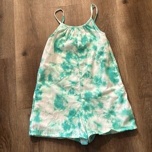 Cat & Jack Tie Dye Romper Size Medium 7/8